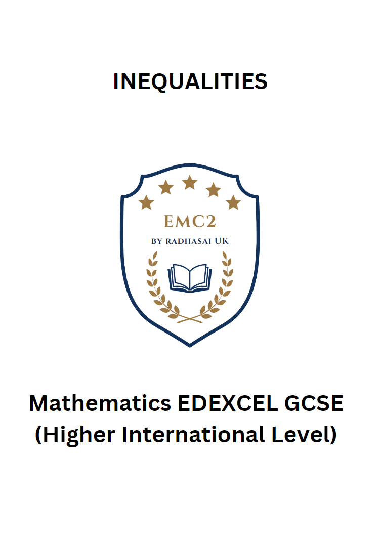 INEQUALITIES (Mathematics EDEXCEL GCSE)