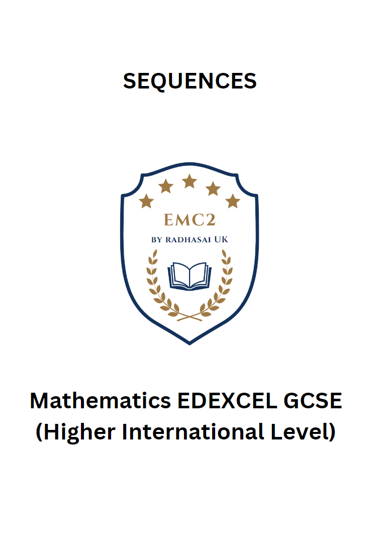 SEQUENCES (Mathematics EDEXCEL GCSE)