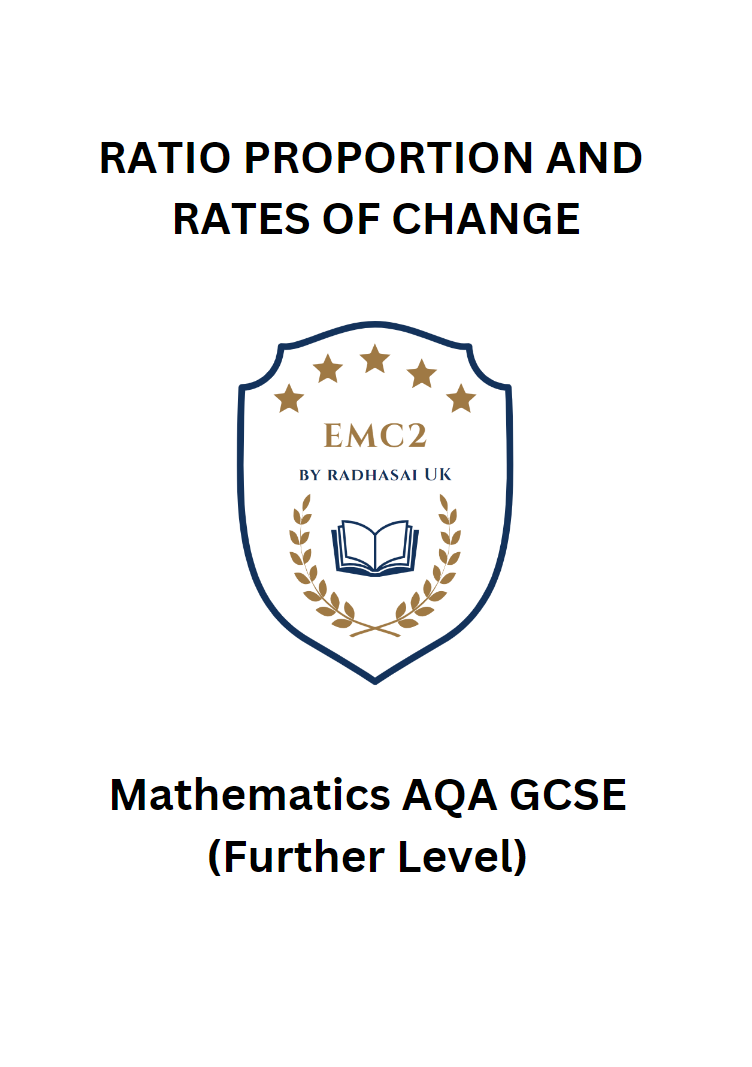 RATIO PROPORTION AND RATES OF CHANGE (Mathematics AQA GCSE)