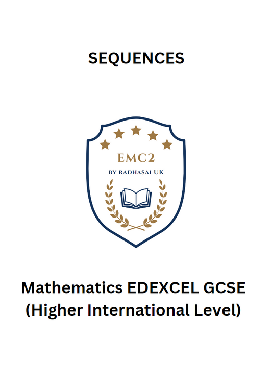 SEQUENCES (Mathematics EDEXCEL GCSE)