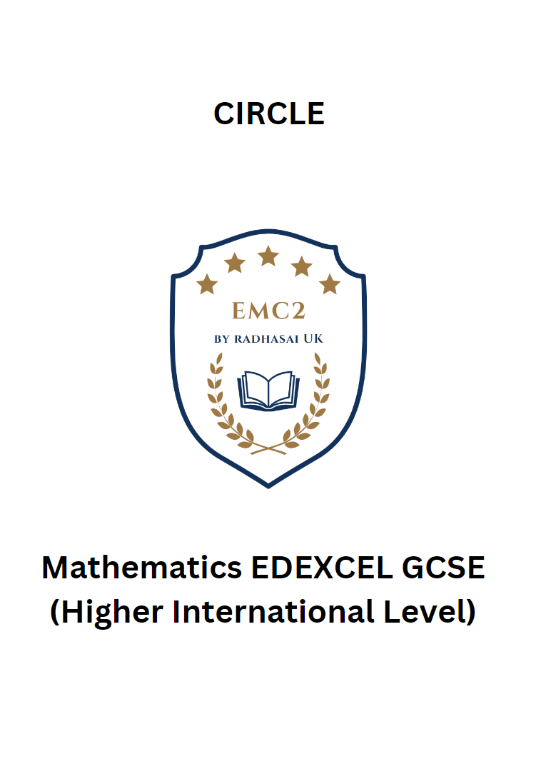 CIRCLE (Mathematics EDEXCEL GCSE)