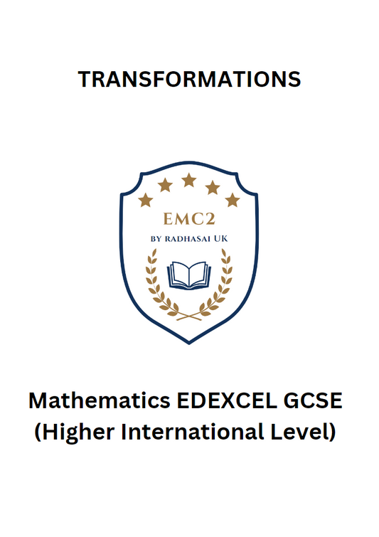 TRANSFORMATIONS (Mathematics EDEXCEL GCSE)