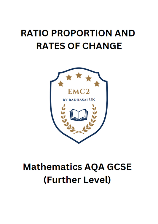 RATIO PROPORTION AND RATES OF CHANGE (Mathematics AQA GCSE)