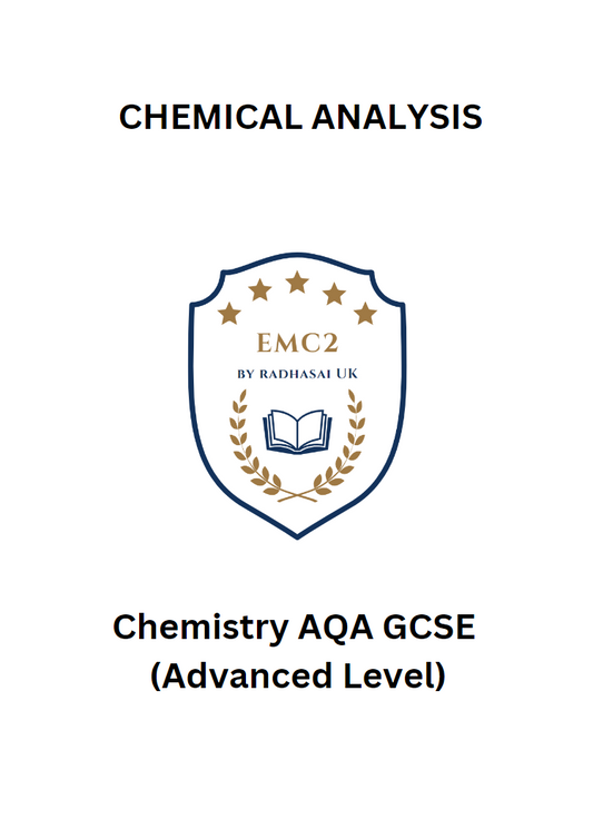 CHEMICAL ANALYSIS (Chemistry AQA GCSE)